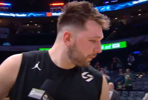 luka doncic pljunil