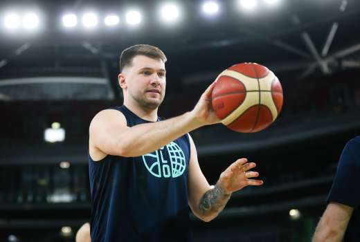 Luka Dončić, trening