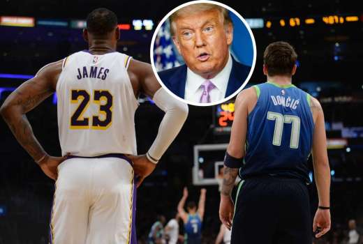 lebron doncic trump