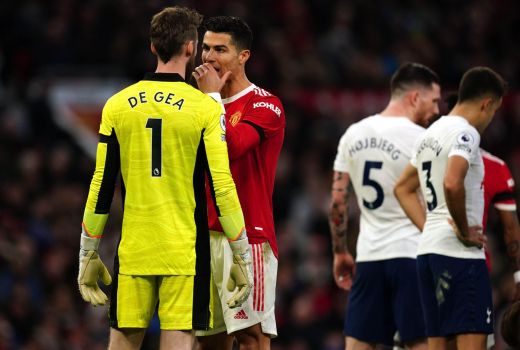 ronaldo de gea united
