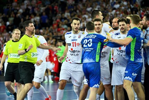 slovenija hrvaška rokomet