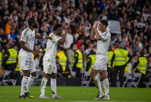 Antonio Rüdiger, Vinicius Junior, Jude Bellingham (Real Madrid)
