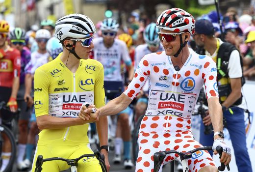 Tim Wellens in Tadej Pogacar 25