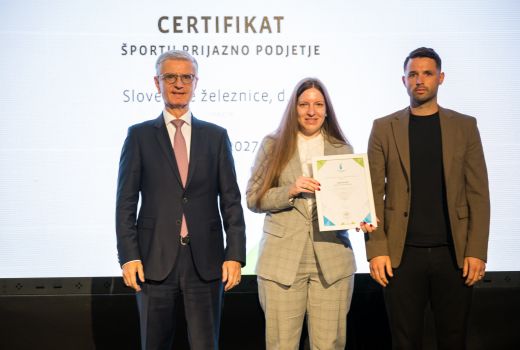 Olimpijski komite Slovenije, prestižni certifikat
