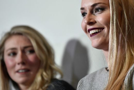 mikeala shiffrin lindsey vonn