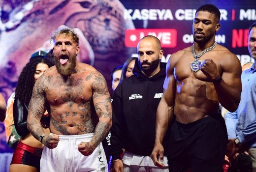 jake paul Anthony Joshua