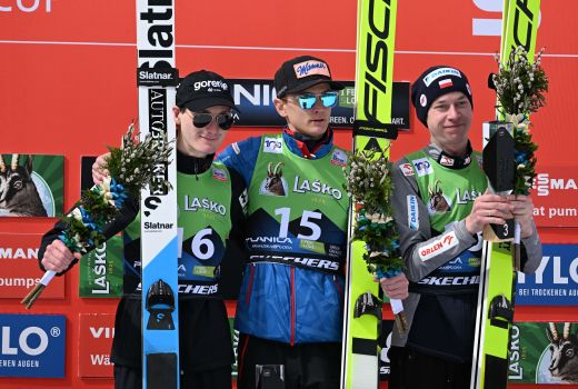 Domen Prevc, Daniel Huber, Aleksandr Zniszczol