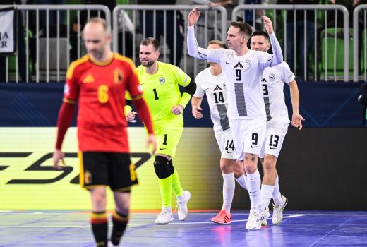 belgia slovenija futsal