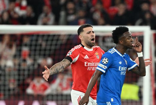 benfica real madrid otamendi vinicius