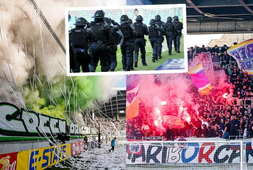 dragons viole policija