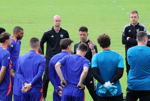 nk maribor trening