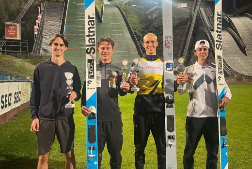 Žiga Balažic, Nik Bergant Smerajc, Jaka Kramer in Timo Šimnovec