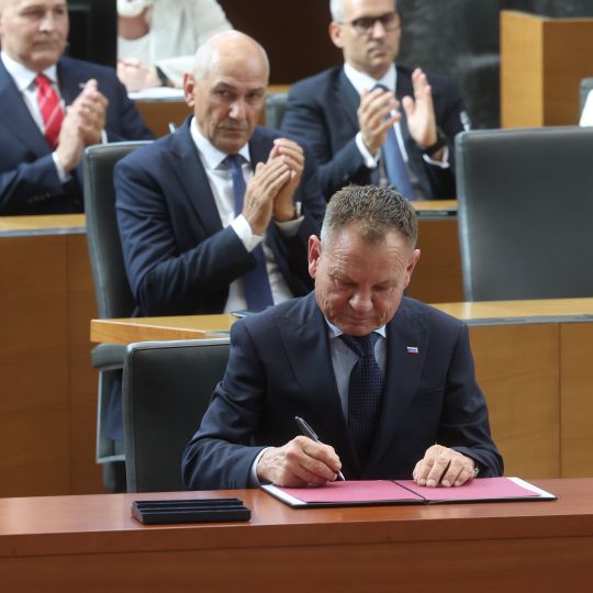 franci matoz, janez janša