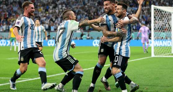Messi z golom na svoji 1000. tekmi pomagal Argentini do četrtfinala