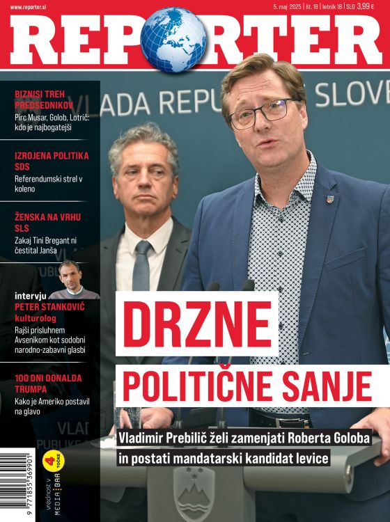 Nova številka REPORTER