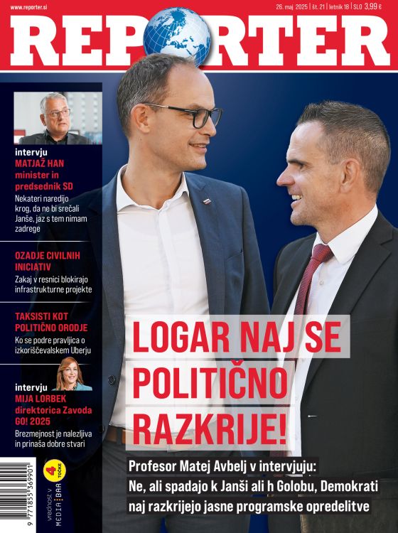 Nova številka REPORTER