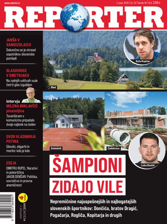 Nova številka REPORTER