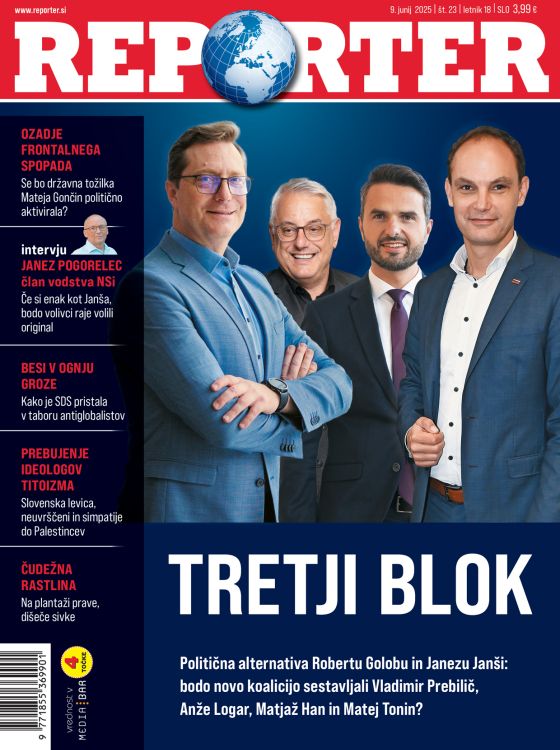 Nova številka REPORTER