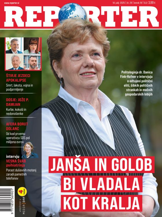 Nova številka REPORTER