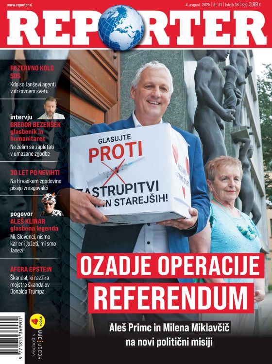 Nova številka REPORTER