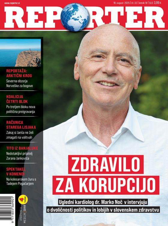 Nova številka REPORTER