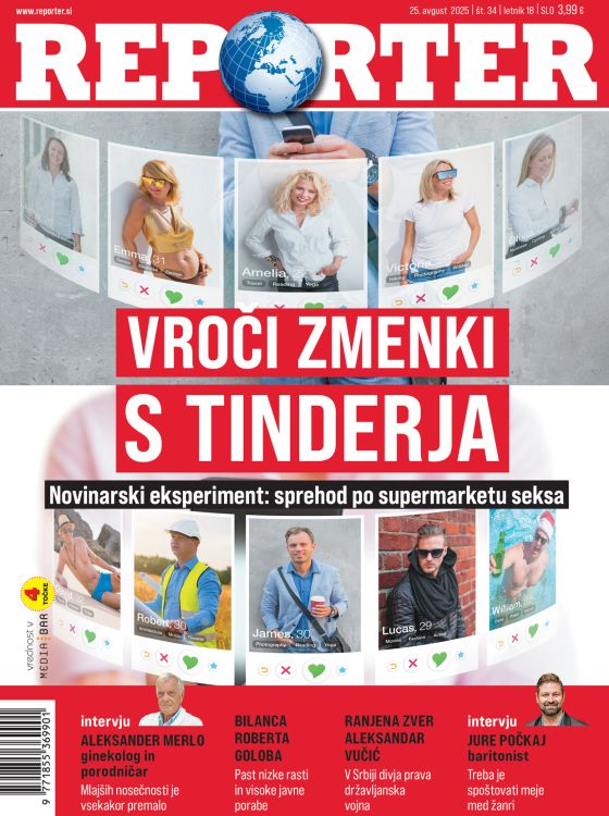 Nova številka REPORTER