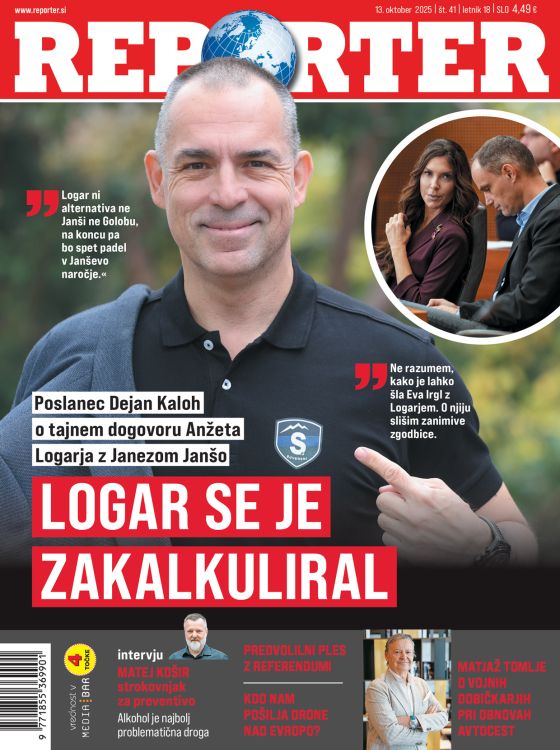 Nova številka REPORTER