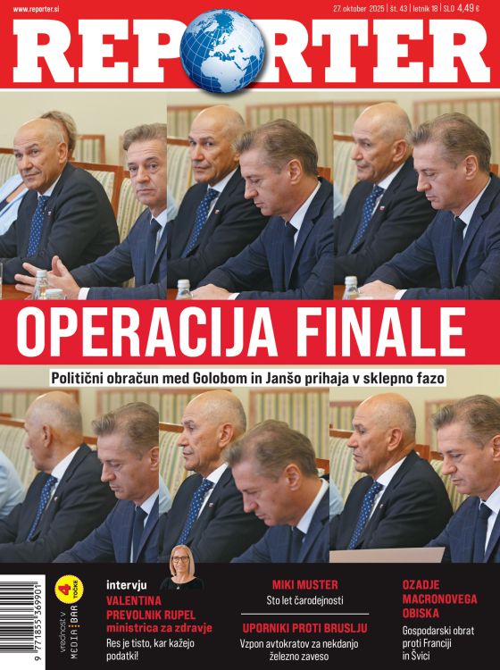 Nova številka REPORTER