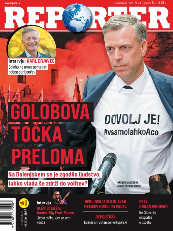 Nova številka REPORTER