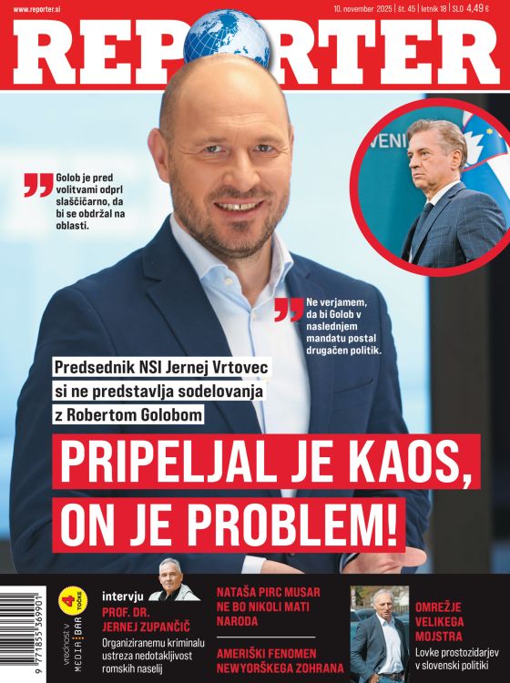 Nova številka REPORTER