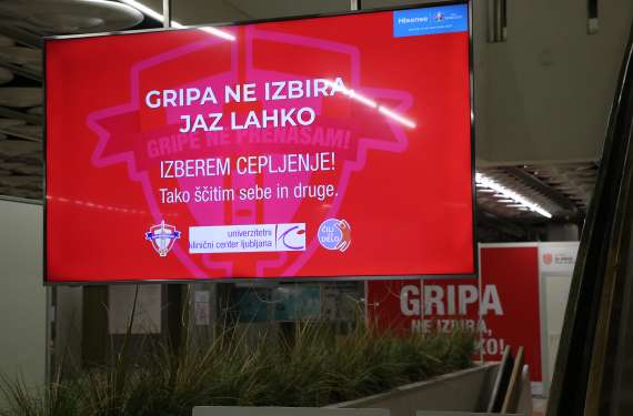 gripa, cepljenje, ukc ljubljana