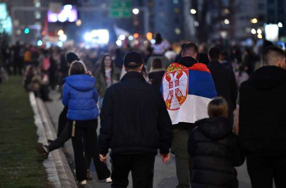 srbija, protest