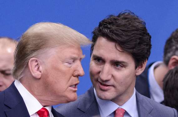 Donald Trump,  Justin Trudeau