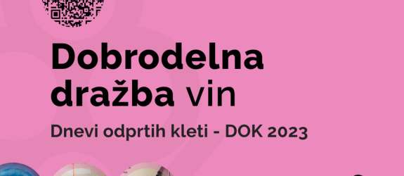 Dobrodelna dražba briških vin DOK 2023