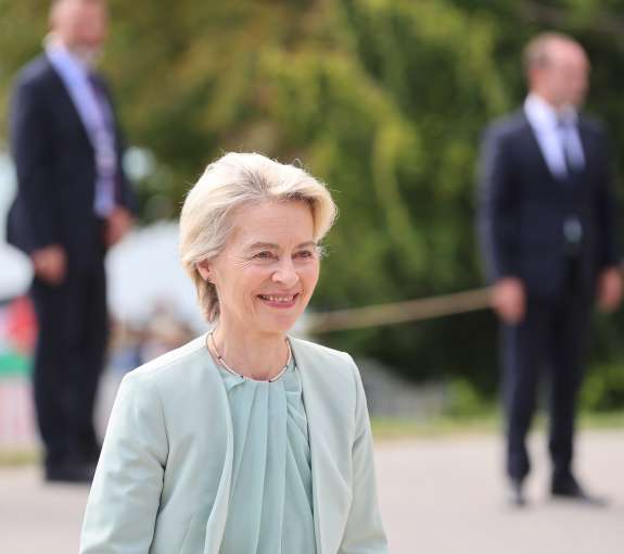 Von der Leyen v Bruslju o sestavi nove komisije