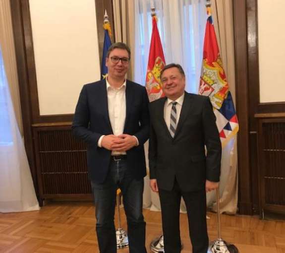 Sta Aleksandar Vučić in Zoran Janković politična botra Marte Kos, nove slovenske kandidatke za komisarko?