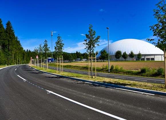 Do Olimpijskega centra Novo mesto vodi nova cesta