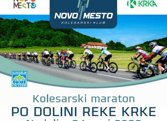Pridružite se kolesarskemu maratonu po dolini reke Krke