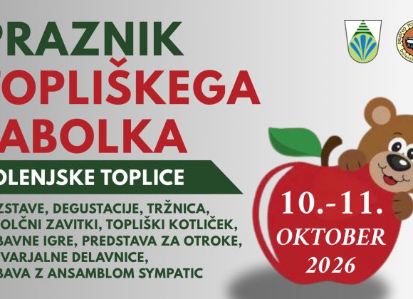 Praznik Topliškega jabolka v Dolenjskih Toplicah
