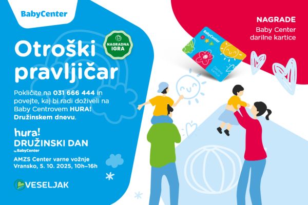 Z otroško željo do 40 € v Baby Centru!