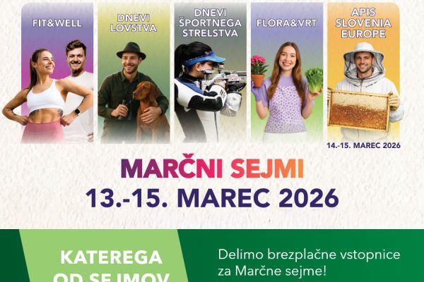 Pomlad Veseljake vabi na Marčne sejme!