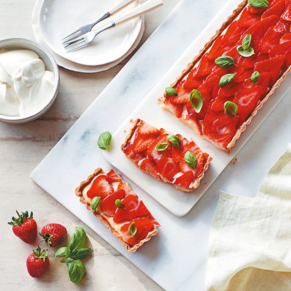 jagodna pita z baziliko