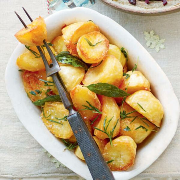 Pečen krompir z zelišči