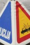 Huje poškodovana voznica v Brežicah, v Sevnici motorist