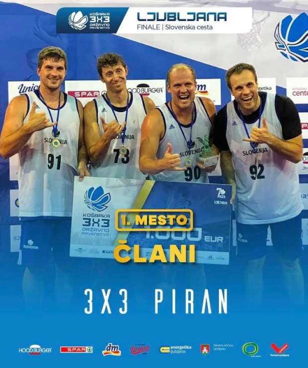 3x3 Piran do naslova državnih prvakov