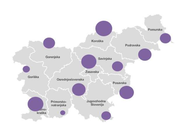 Zasavska regija tretja med prostovoljci