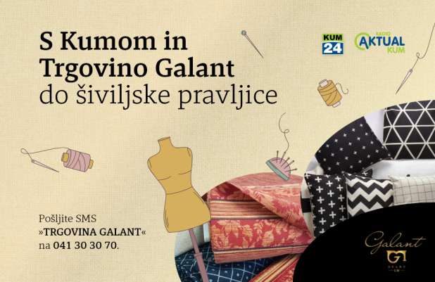 S Kumom in Trgovino Galant do šiviljske pravljice