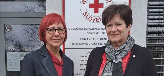 Krka ob enih: Rdeči križ Novo mesto ima novo predsednico
