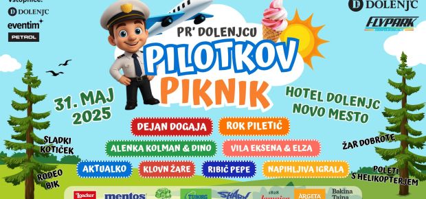 S Krko brezplačno na Pilotkov piknik