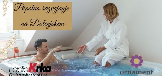 Za popolno dolenjsko sprostitev z radiem Krka in Wellnessom Ornament